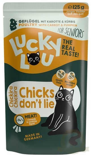 Lucky Lou Lifestage Senior Drób saszetka 125g Lucky Lou Lifestage Senior Drób saszetka 125g