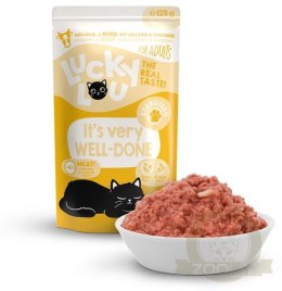 Lucky Lou Lifestage Sterilized Drób i wołowina saszetka 125g