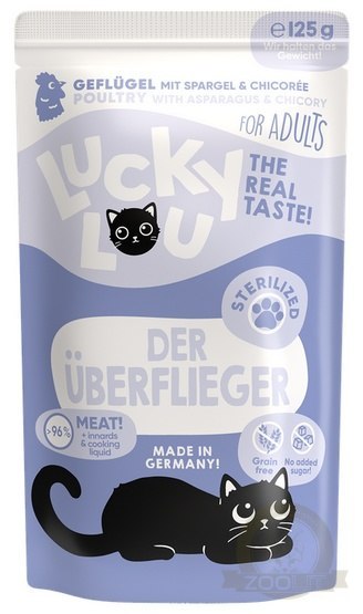 Lucky Lou Lifestage Sterilized Drób saszetka 125g Lucky Lou Lifestage Sterilized Drób saszetka 125g