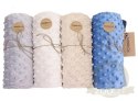 MIMIKO Pets Kocyk Minky-Dot 100x75cm jasny beż / brąz