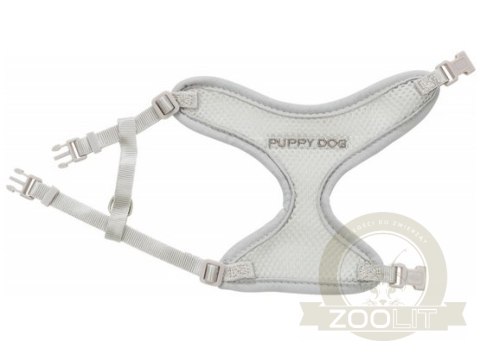 Trixie Szelki ze smyczą Junior 26-34cm jasnoszare [15560]