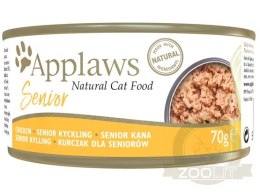 Applaws puszka dla kota Senior kurczak 70g