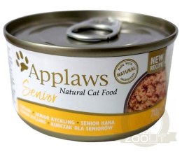 Applaws puszka dla kota Senior kurczak 70g