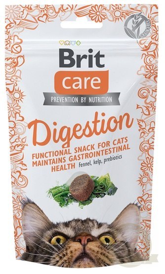 Brit Care Cat Snack Digestion 50g Brit Care Cat Snack Digestion 50g