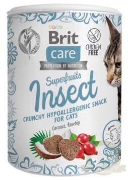 Brit Care Cat Snack Superfruits Insect 100g
