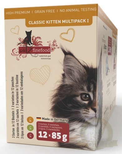 Catz Finefood Classic Kitten Multipack saszetki 12x85g Catz Finefood Classic Kitten Multipack saszetki 12x85g