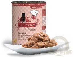 Catz Finefood Ragout N.603 Gęś i Indyk puszka 380g