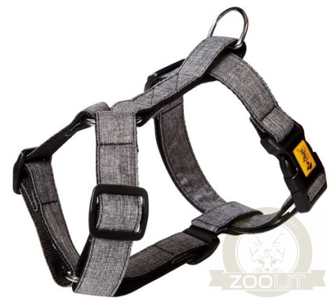 Dingo Szelki Guard dwupaskowe Scandi 2cm rozmiar S szare Dingo Szelki Guard dwupaskowe Scandi 2cm rozmiar S szare