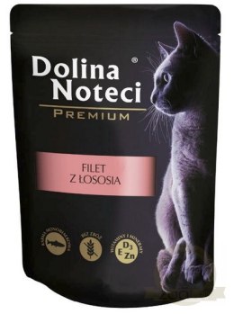 Dolina Noteci Premium Kot Filet z łososia saszetka 85g