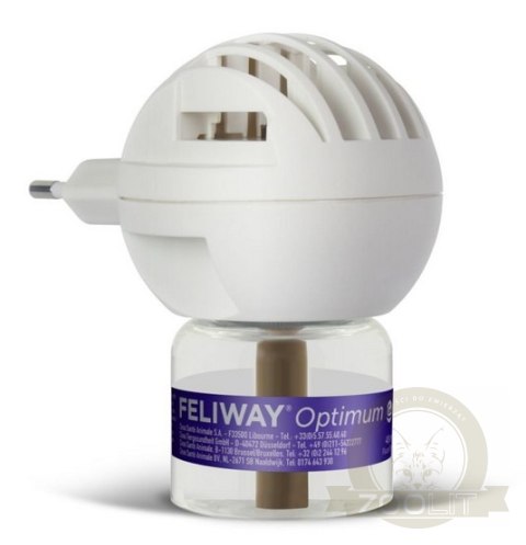 Feliway Optimum - kocie feromony Zestaw Startowy (Dyfuzor+wkład)