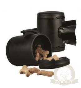 Flexi Multi Box szary - dodatkowy pojemnik do smyczy