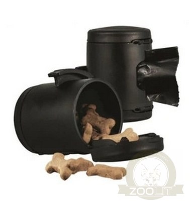 Flexi Multi Box szary - dodatkowy pojemnik do smyczy Flexi Multi Box szary - dodatkowy pojemnik do smyczy