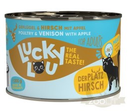 Lucky Lou Lifestage Adult Drób i jeleń puszka 200g