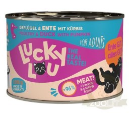 Lucky Lou Lifestage Adult Drób i kaczka puszka 200g