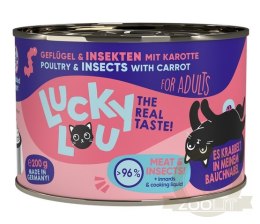 Lucky Lou Lifestage Adult Drób i owady puszka 200g