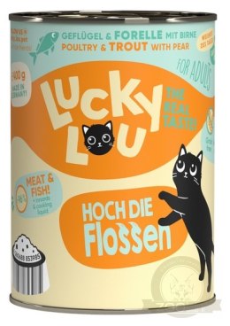 Lucky Lou Lifestage Adult Drób i pstrąg puszka 400g