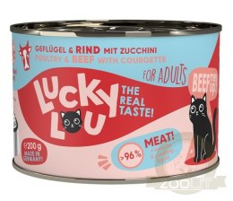 Lucky Lou Lifestage Adult Drób i wołowina puszka 200g
