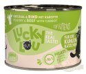 Lucky Lou Lifestage Kitten Drób i wołowina puszka 200g