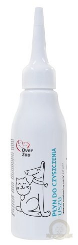 Over Zoo Płyn do czyszczenia uszu dla psa i kota 75ml Over Zoo Płyn do czyszczenia uszu dla psa i kota 75ml