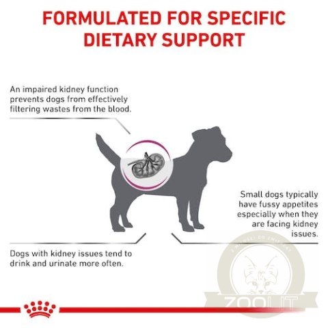 Royal Canin Veterinary Diet Canine Renal Small Dog 1,5kg Royal Canin Veterinary Diet Canine Renal Small Dog 1,5kg
