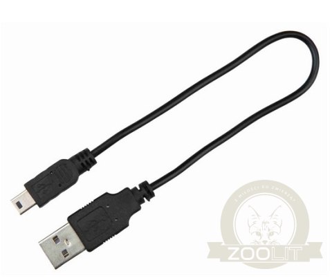 Trixie Opaska LED USB silikonowa XS-XL 70/1cm pomarańczowa Trixie Opaska LED USB silikonowa XS-XL 70/1cm pomarańczowa