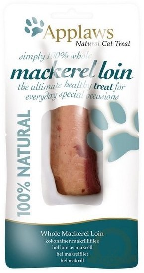 Applaws Natural Cat Loin Suszona polędwica z makreli 30g Applaws Natural Cat Loin Suszona polędwica z makreli 30g