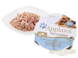 Applaws miseczka dla kota Filet z Tuńczyka z Krewetkami 60g