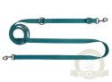 CHABA Smycz taśma regulowana gładka 16mm/260cm morska