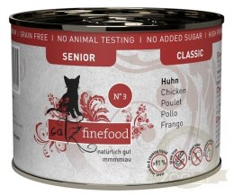 Catz Finefood Classic Senior N.03 Kurczak puszka 200g