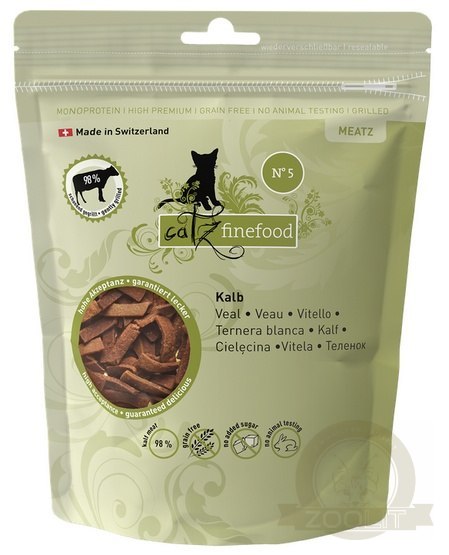 Catz Finefood Meatz N.05 Cielęcina 45g Catz Finefood Meatz N.05 Cielęcina 45g