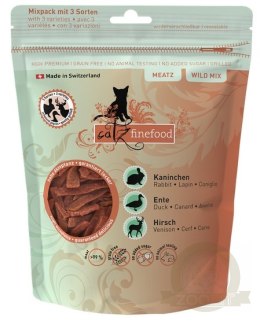 Catz Finefood Meatz Wild Mix - królik, kaczka, jeleń 45g