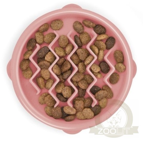 Outward Hound Fun Feeder Tiny (XS) Miska spowalniająca różowa [69754]