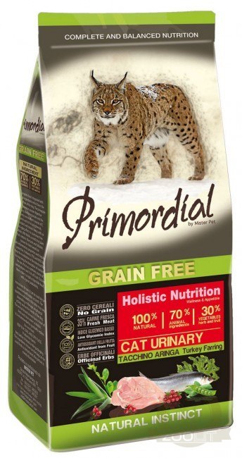 Primordial Cat Grain Free Urinary Turkey & Herring 2kg Primordial Cat Grain Free Urinary Turkey & Herring 2kg