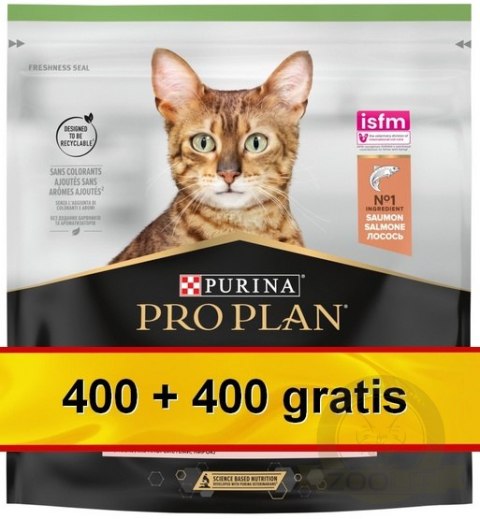 Purina Pro Plan Cat Adult Sterilised Vital Functions Łosoś 800g (400+400g gratis) Purina Pro Plan Cat Adult Sterilised Vital Functions Łosoś 800g (400+400g gratis)
