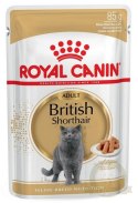 Royal Canin British Shorthair karma mokra w sosie dla kotów dorosłych rasy brytyjski krótkowłosy saszetka 85g