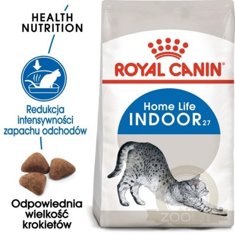 Royal Canin Indoor karma sucha dla kotów dorosłych, przebywających wyłącznie w domu 2kg Royal Canin Indoor karma sucha dla kotów dorosłych, przebywających wyłącznie w domu 2kg