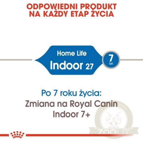 Royal Canin Indoor karma sucha dla kotów dorosłych, przebywających wyłącznie w domu 2kg Royal Canin Indoor karma sucha dla kotów dorosłych, przebywających wyłącznie w domu 2kg