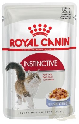 Royal Canin Instinctive w galaretce karma mokra dla kotów dorosłych, wybrednych saszetka 85g