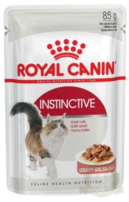 Royal Canin Instinctive w sosie karma mokra dla kotów dorosłych, wybrednych saszetka 85g