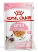 Royal Canin Kitten w galaretce karma mokra dla kociąt do 12 miesiąca życia saszetka 85g