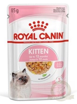 Royal Canin Kitten w galaretce karma mokra dla kociąt do 12 miesiąca życia saszetka 85g