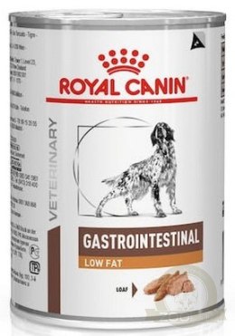 Royal Canin Veterinary Diet Canine Gastrointestinal Low Fat puszka 420g