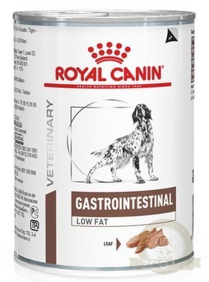 Royal Canin Veterinary Diet Canine Gastrointestinal Low Fat puszka 420g Royal Canin Veterinary Diet Canine Gastrointestinal Low Fat puszka 420g