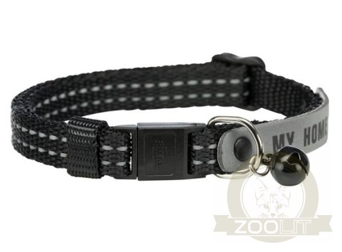 Trixie Obroża nylon dla kota z plakietką adresową [41576]