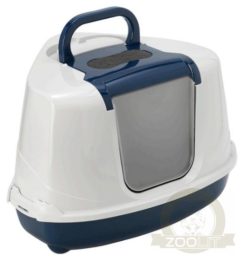 Yarro/Moderna Toaleta narożna z filtrem granatowa [Y3401]