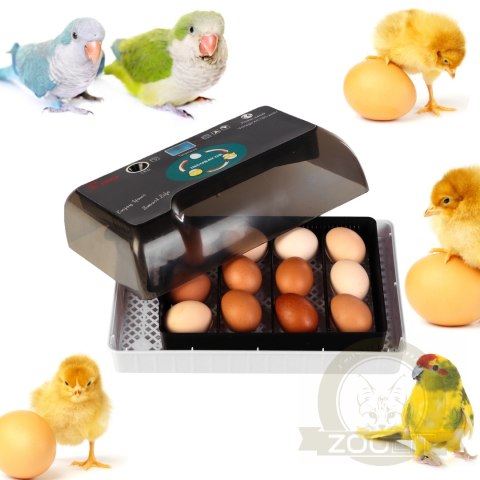 Kruger Meier ProNestix 12 - inkubator z termostatem i LED na 12 jaj