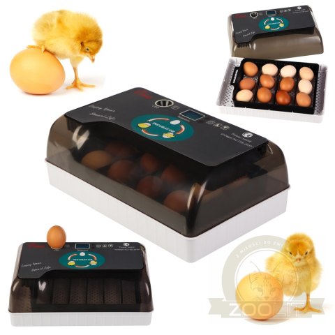 Kruger Meier ProNestix 12 - inkubator z termostatem i LED na 12 jaj