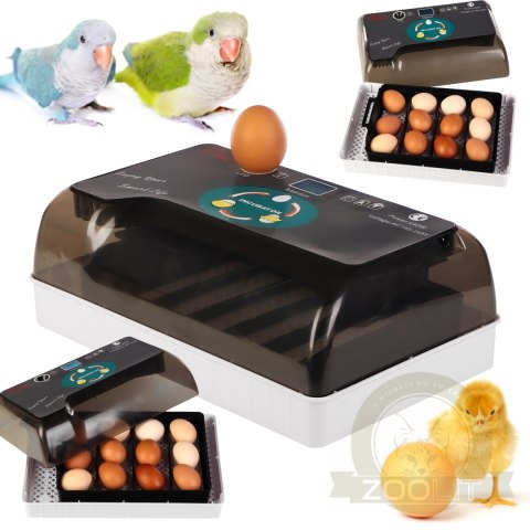 Kruger Meier ProNestix 12 - inkubator z termostatem i LED na 12 jaj