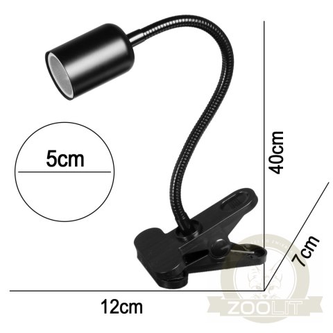 Terrario Long ReptiSun Temperature Control - lampa z termostatem Terrario Long ReptiSun Temperature Control - lampa z termostatem