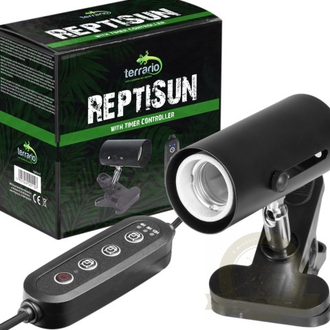 Terrario ReptiSun Time Control - lampa z programatorem czasowym Terrario ReptiSun Time Control - lampa z programatorem czasowym